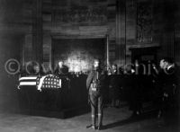 Casket of Unknown Soldier in Washington D.C.